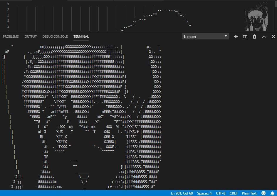 ASCII ART Idea Talk GameDev.tv