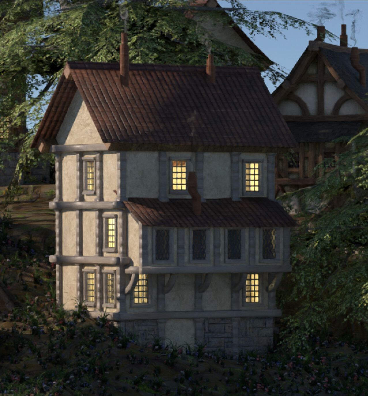 Blender Environment Artist Create 3D Worlds Final work Show GameDev.tv