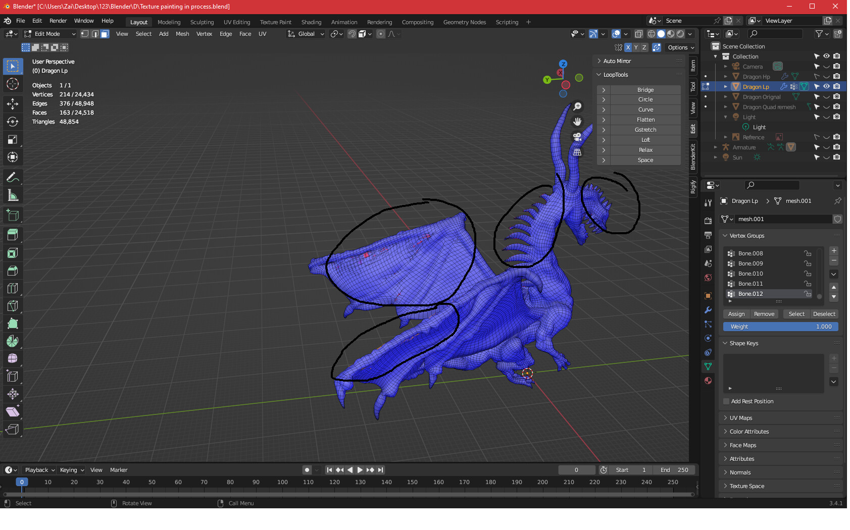 Bone Heat Weighting Failed to find solution for one or more bones