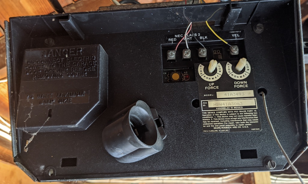 Disable antenna from Craftsman Garage Talk Garadget Disable antenna from Craftsman Garage Talk Garadget