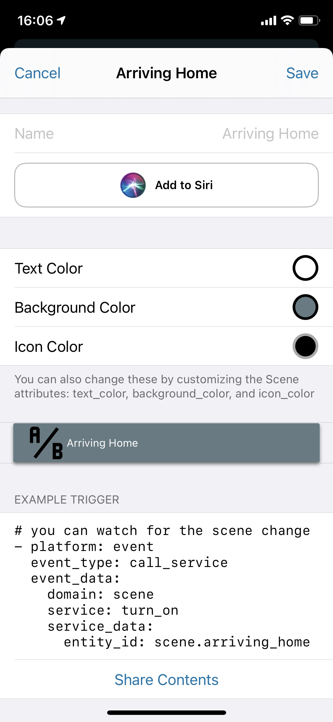 Apple Watch Actions Home Assistant Companion for Apple Home