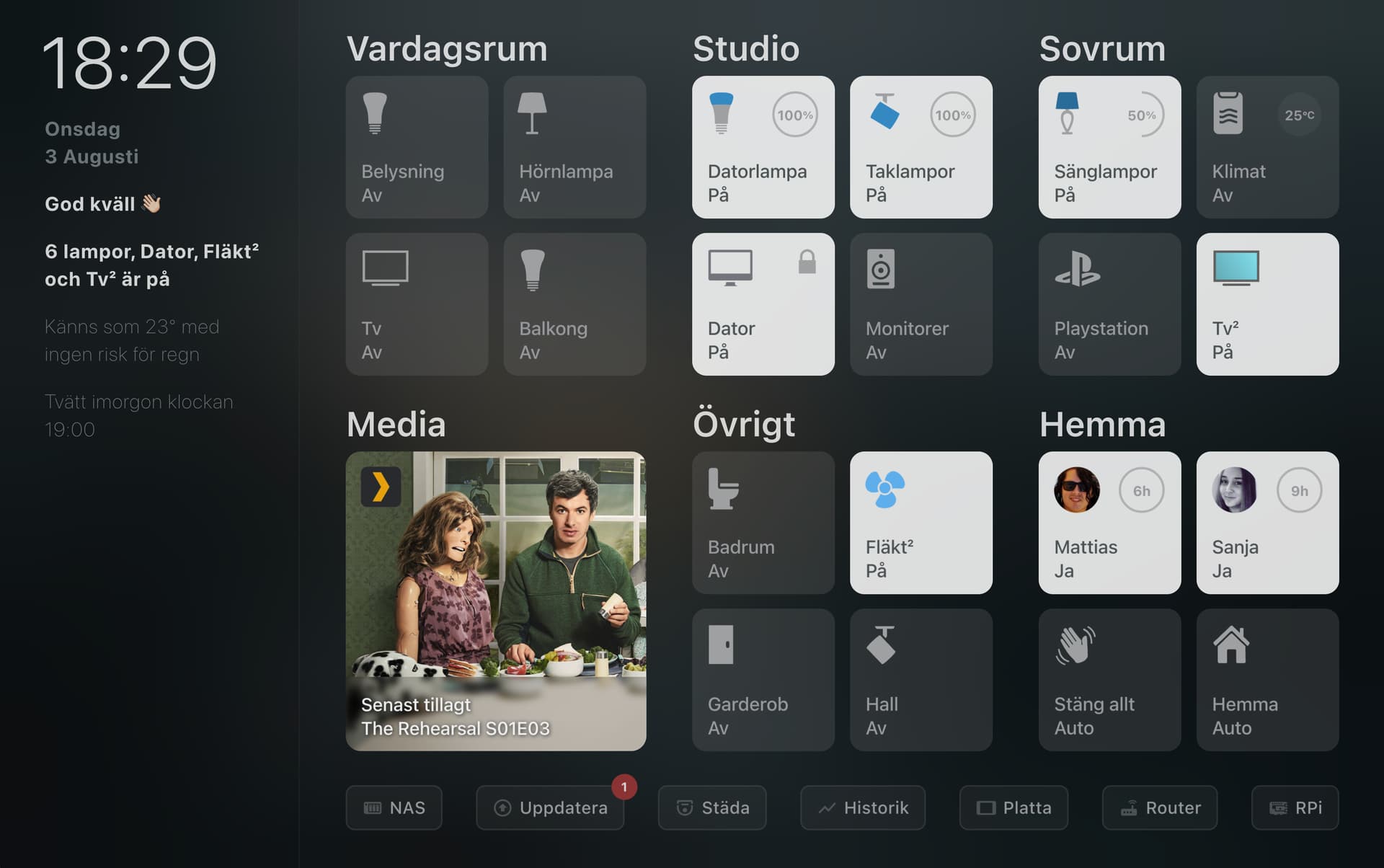 A different take on designing a Lovelace UI Share your Projects