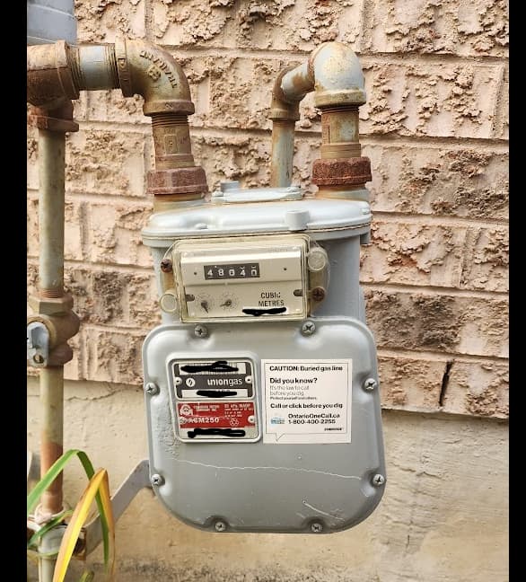 Old analog gas meter located outdoors ESPHome Home Assistant Community
