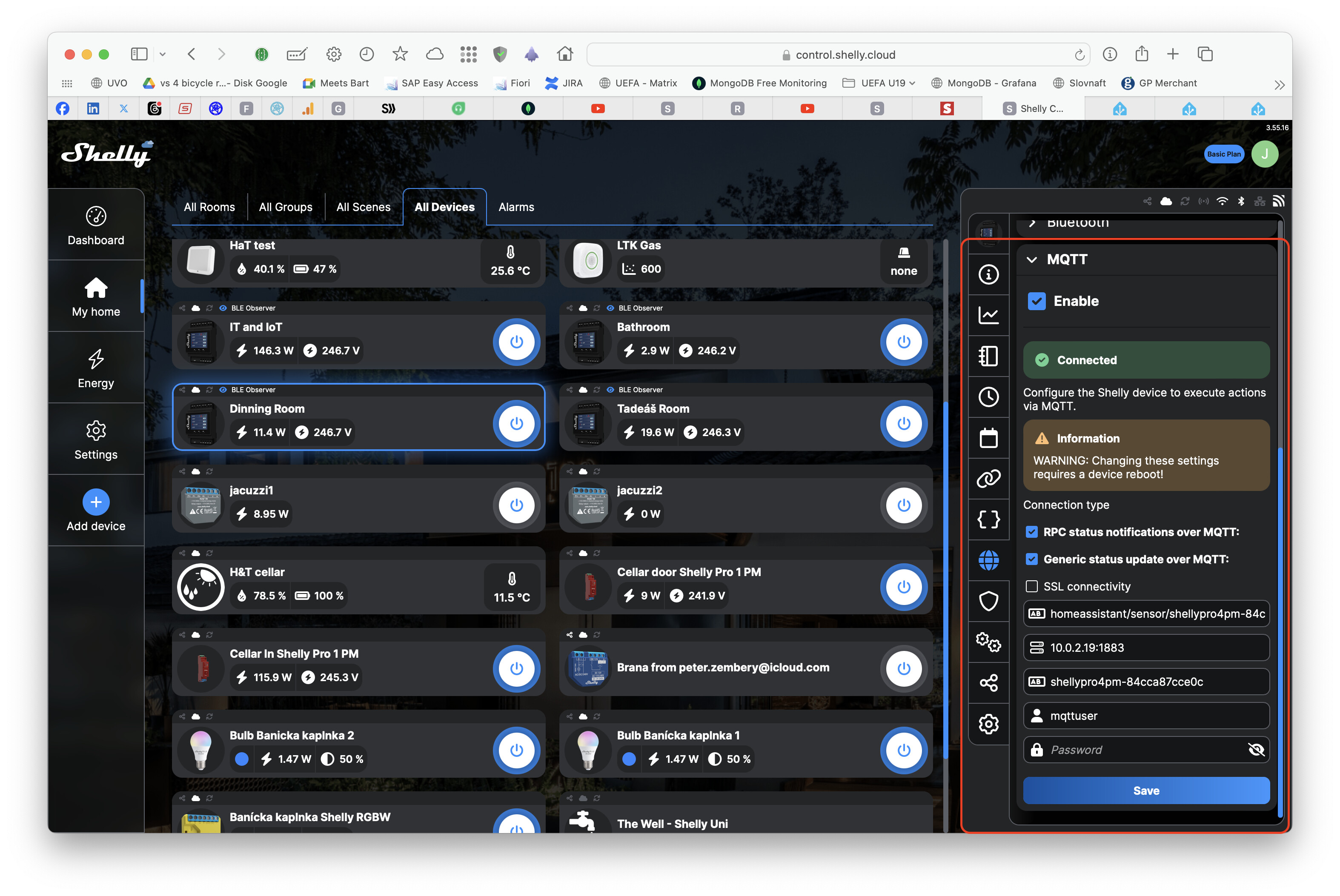 MQTT Auto discovery for new devices (Shelly) Configuration Home