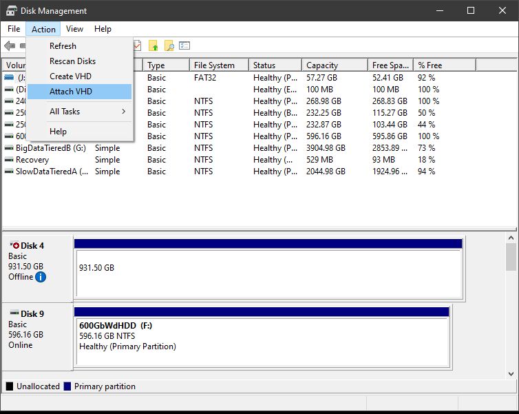 Expand Hassio.vhdx file and Create New HASSIO VM in HyperV Installation Home Assistant