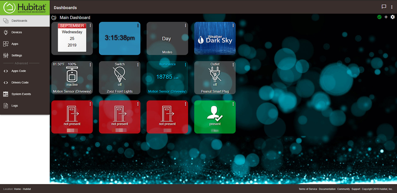 Show Off Your Dashboards! Dashboard Hubitat