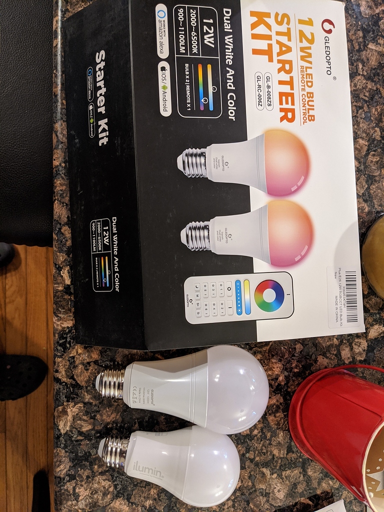 GLEDOPTO color zigbee bulbs Home Automation Hubitat