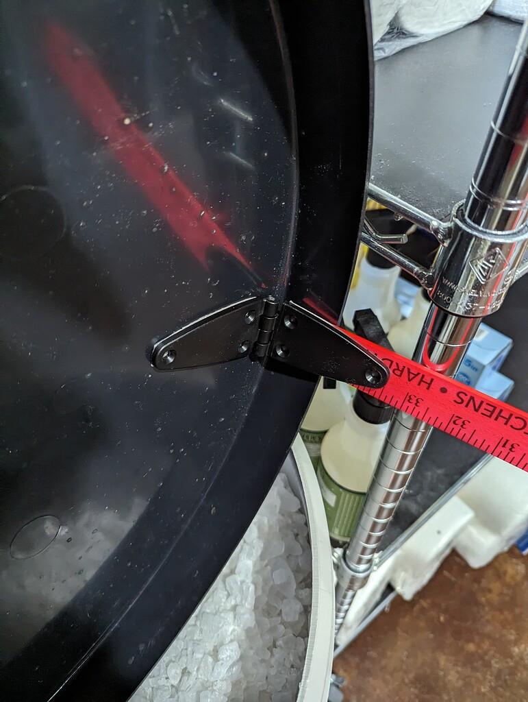 Water Softener Salt Level Sensor Sorta Here's a cool thing I did