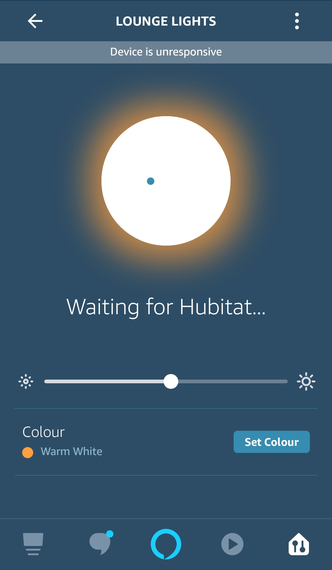Server is unresponsive Alexa App 🛎️ Get Help Hubitat