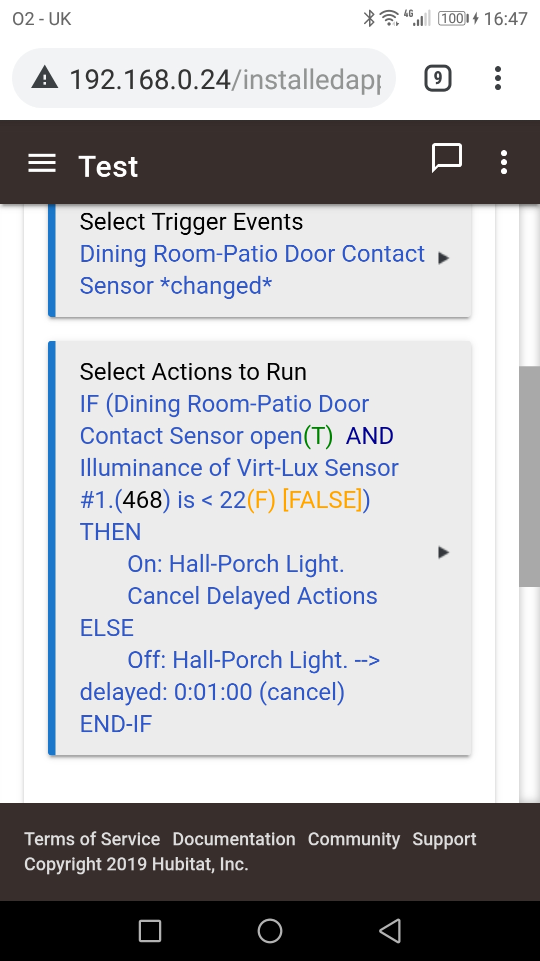 Rule Machine 4.0, Edit Trigger Rules Examples Hubitat