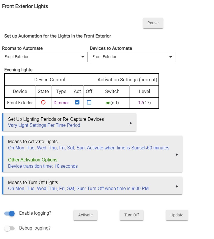 Can't get Lutron dimmer to respond to RL instance Room Lighting Hubitat