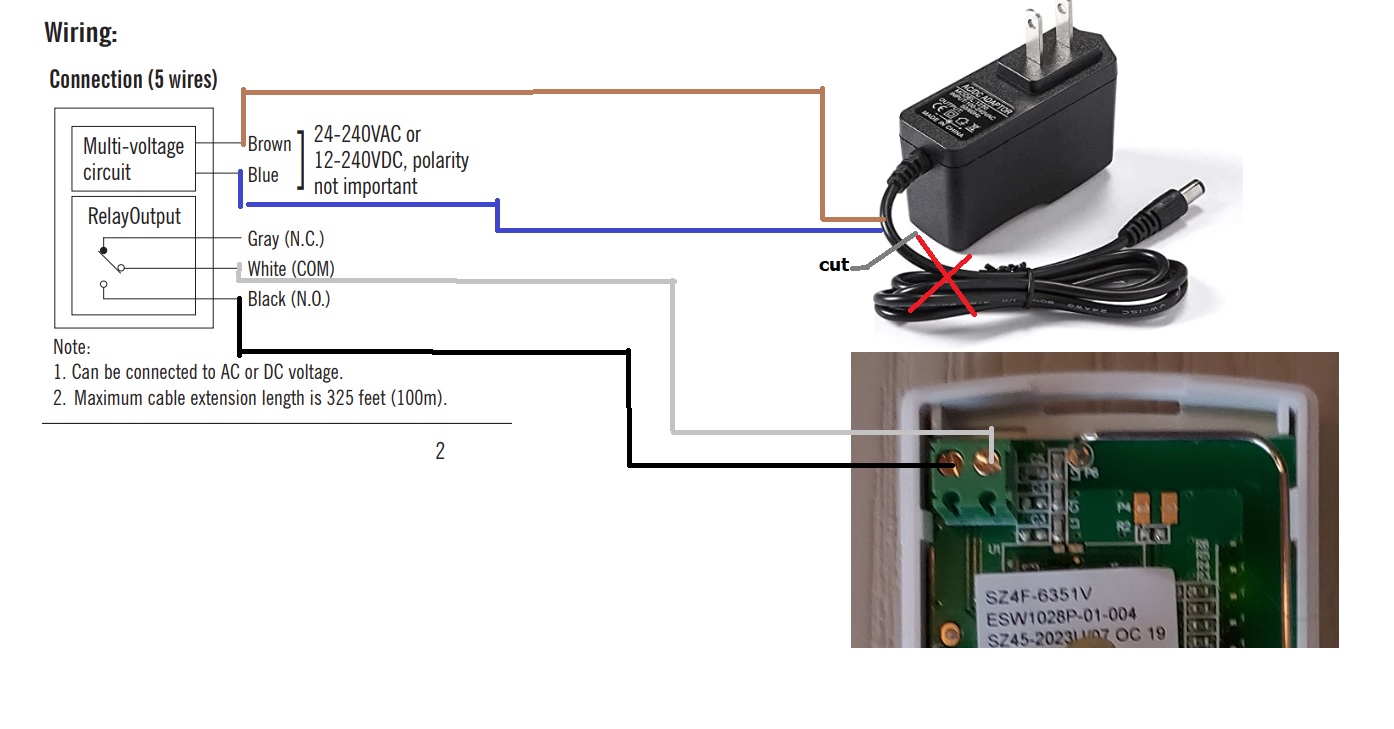 Garage Door Blockage Indicator System Here's a cool thing I did