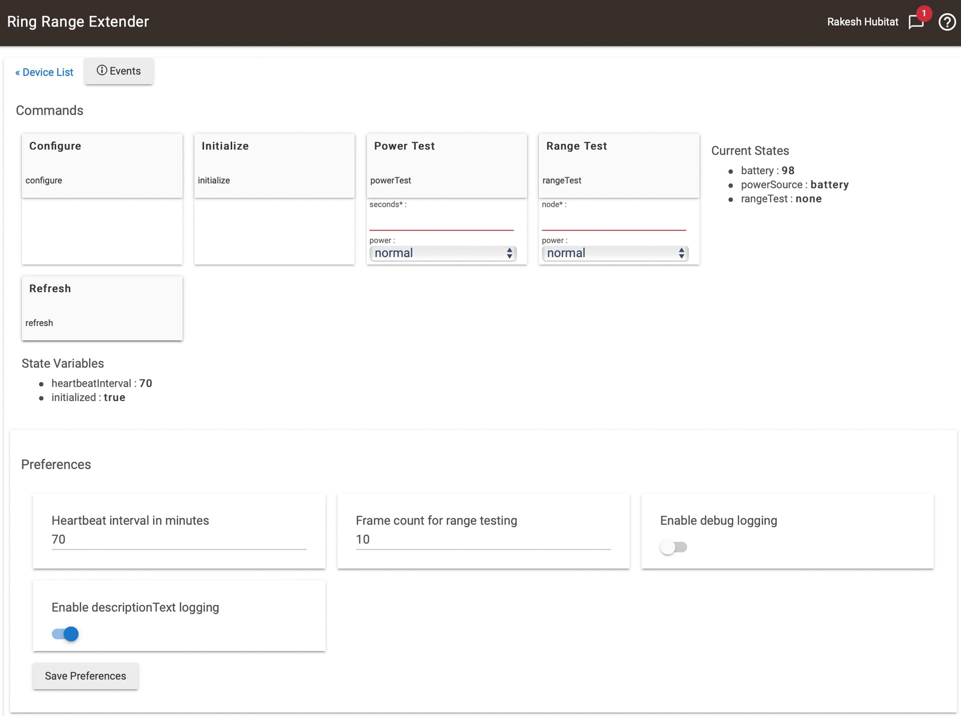 Ring Range Extender (2nd gen) Devices Hubitat