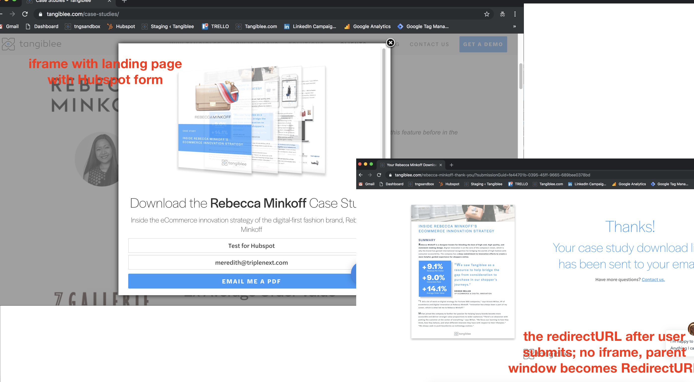 Solved HubSpot Community Embedded form code in iframe redirecting