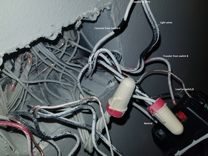 LZW31 4way dumb switch wiring, dimming not working and