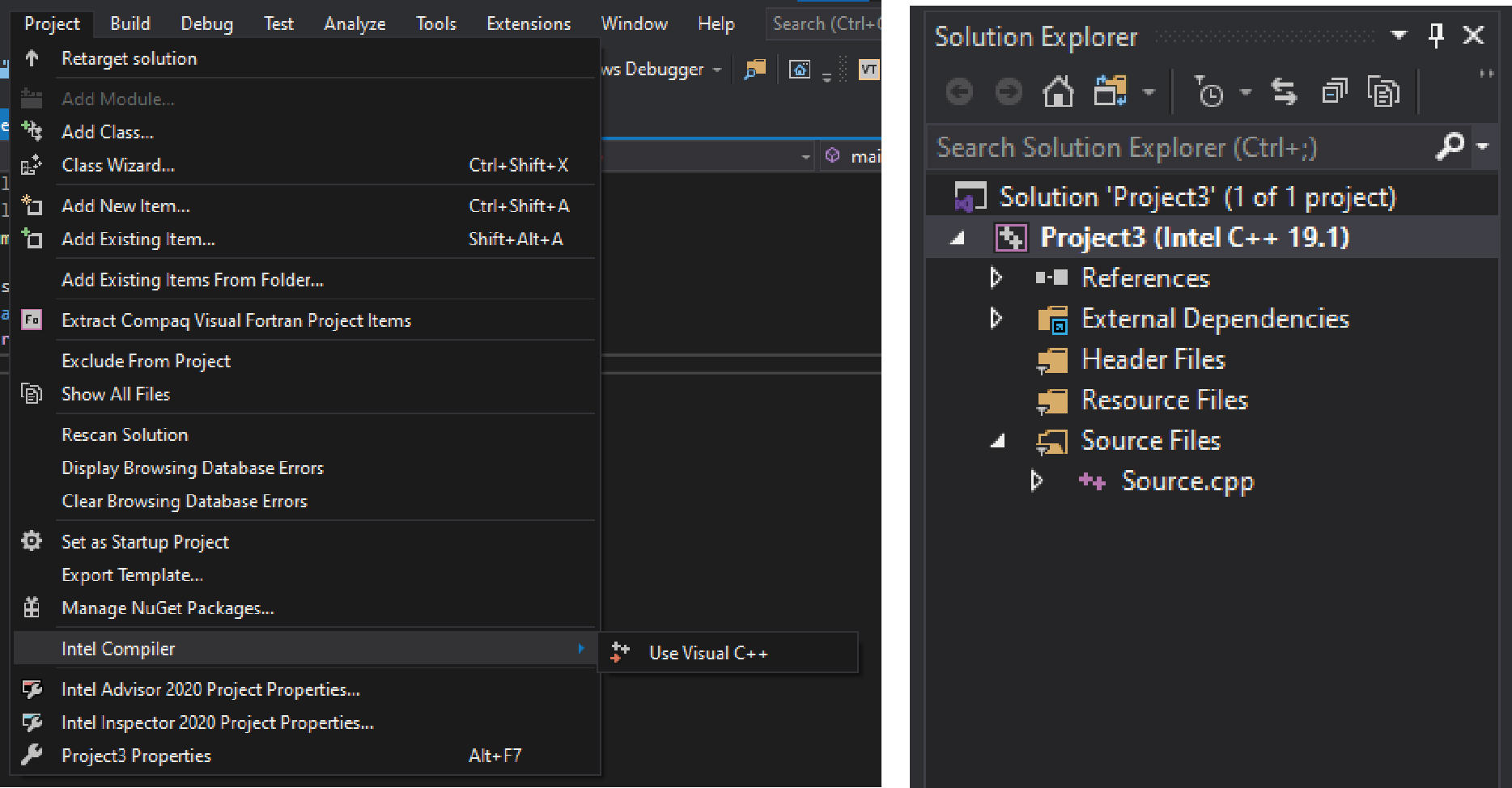Solved "Error type name is not allowed" after updating Visual Studio
