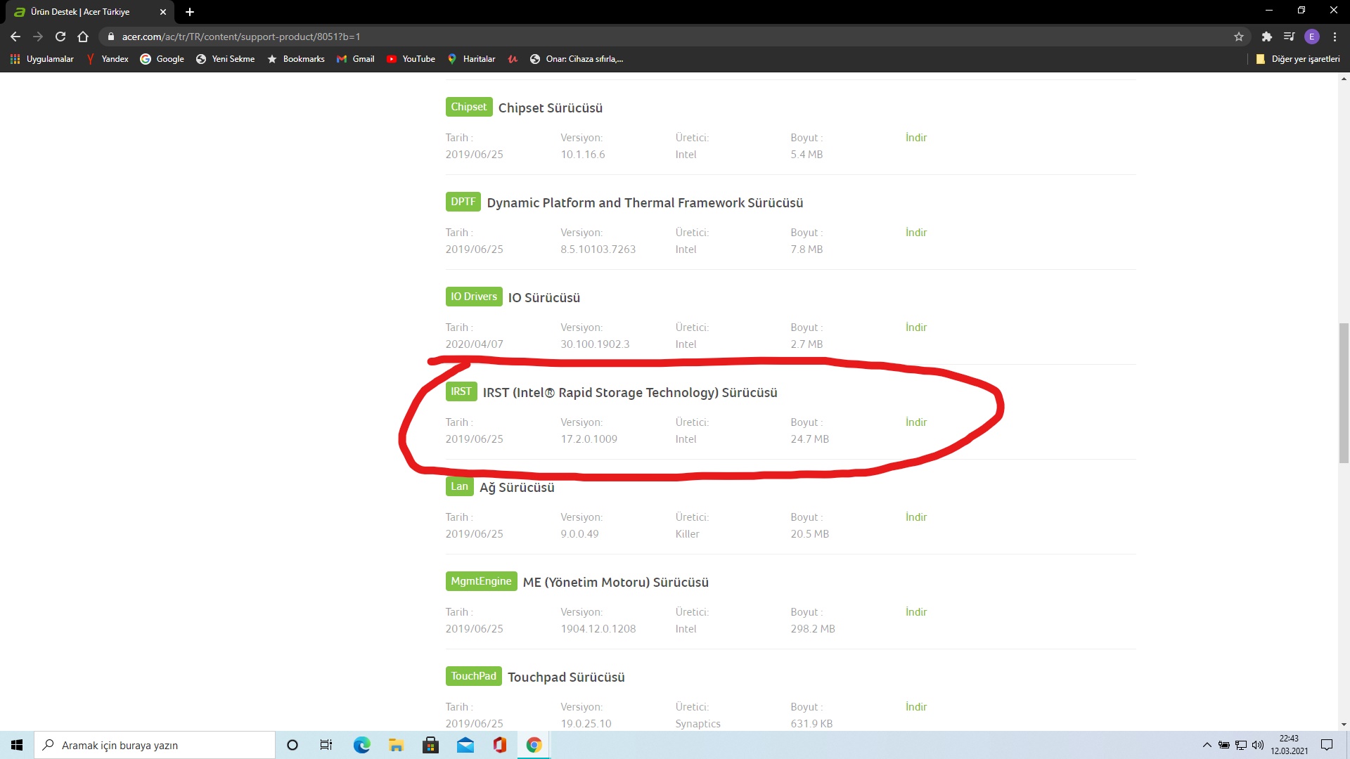 Reset to device, Device RaidPort0, was issued, iastorAC 129 Intel