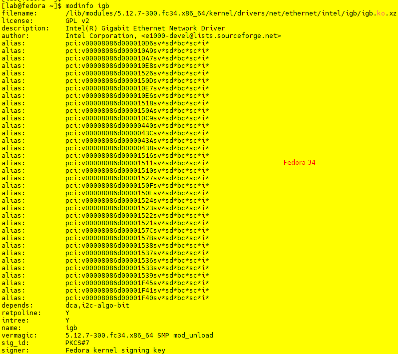 Intel® Network Adapter Driver for 82575/6, 82580, I350, and I210/211