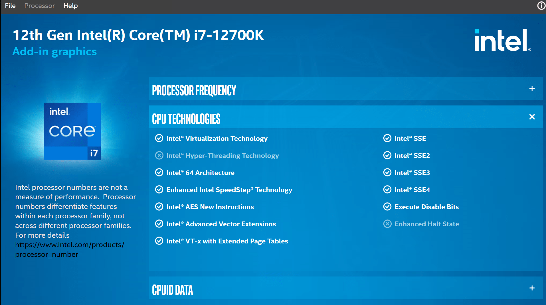 Faulty 12700k thermal sensor? (temperatures too low) Intel Community