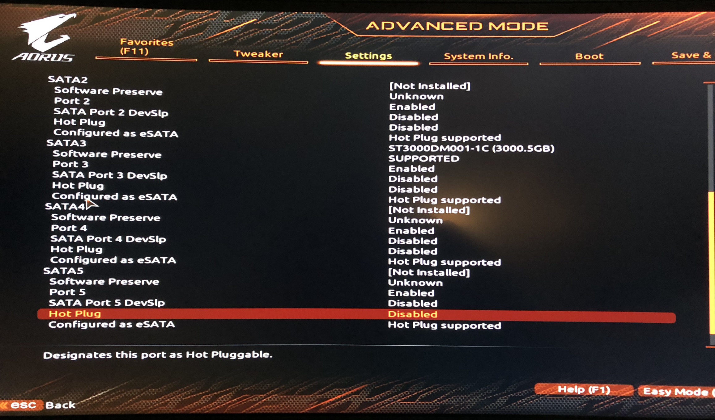 Boot error "abnormal status reported by rapid storage technology uefi