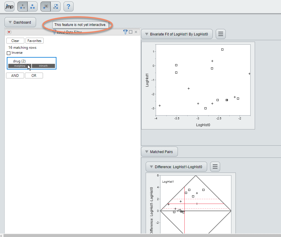 Solved Filtered data function didn't work for JMP 14