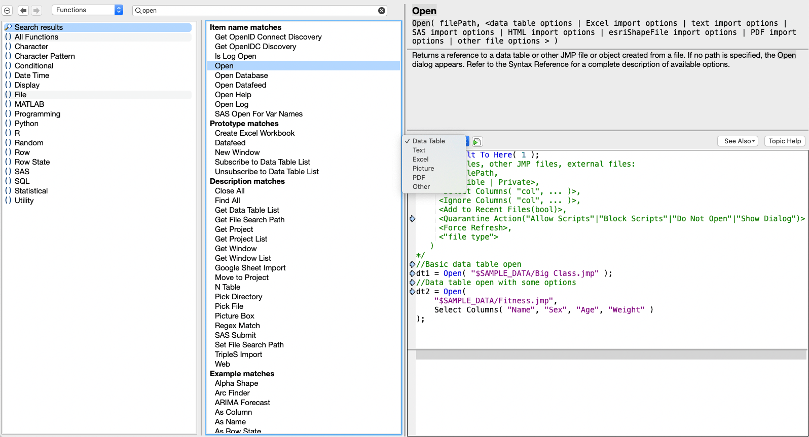 Scripting Index improvements JMP User Community