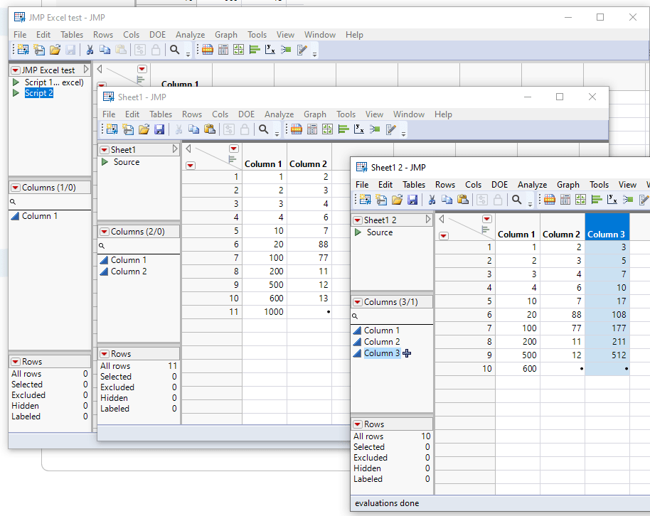 New data added in excel how to refresh in JMP JMP User Community
