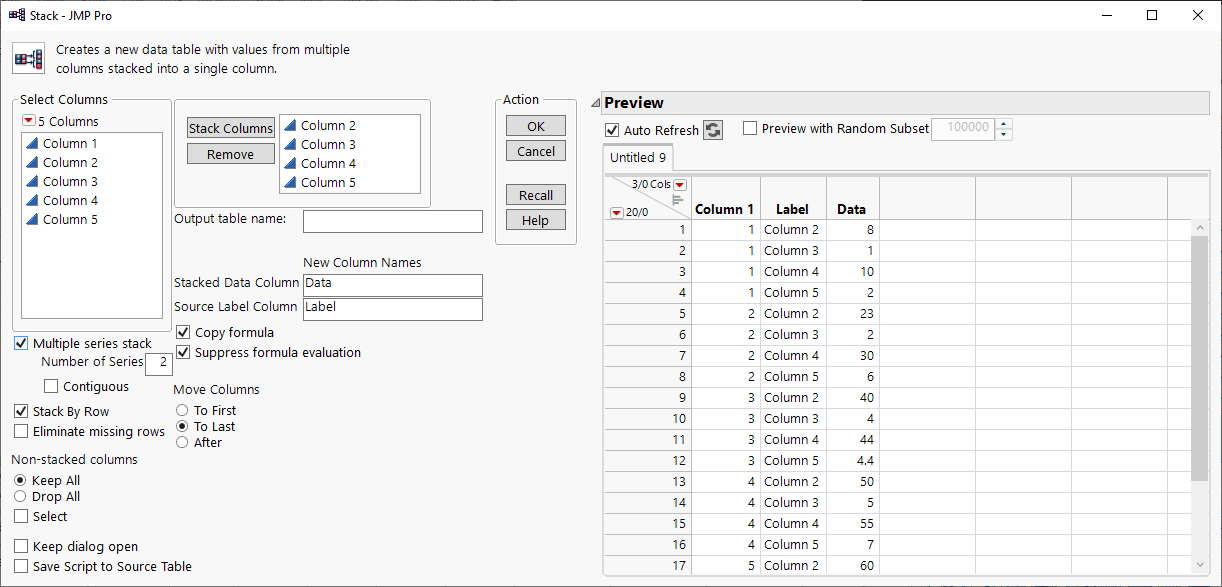 Solved Making custom standard deviation error bars JMP User Community