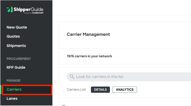 How does Carrier Filter work? – Loadsmart