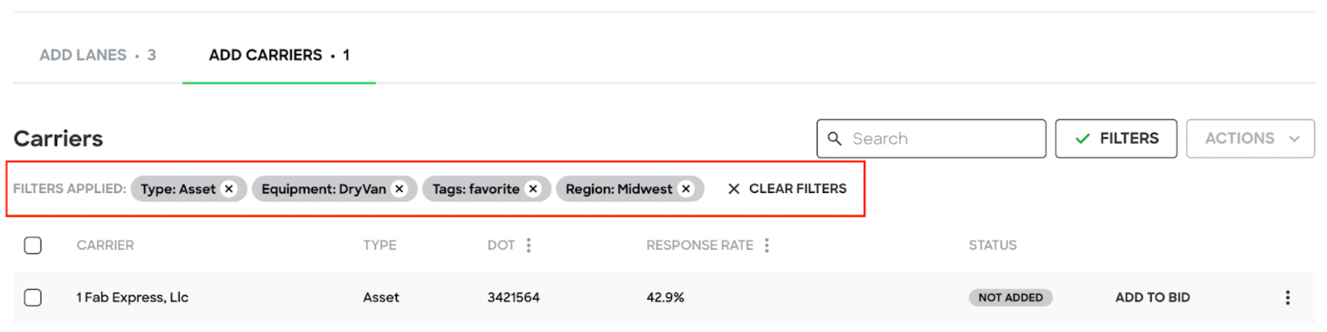 How does Carrier Filter work? – Loadsmart