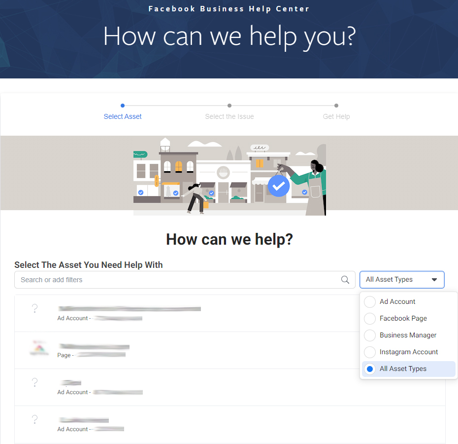 How you can contact Facebook Business Support as a small business