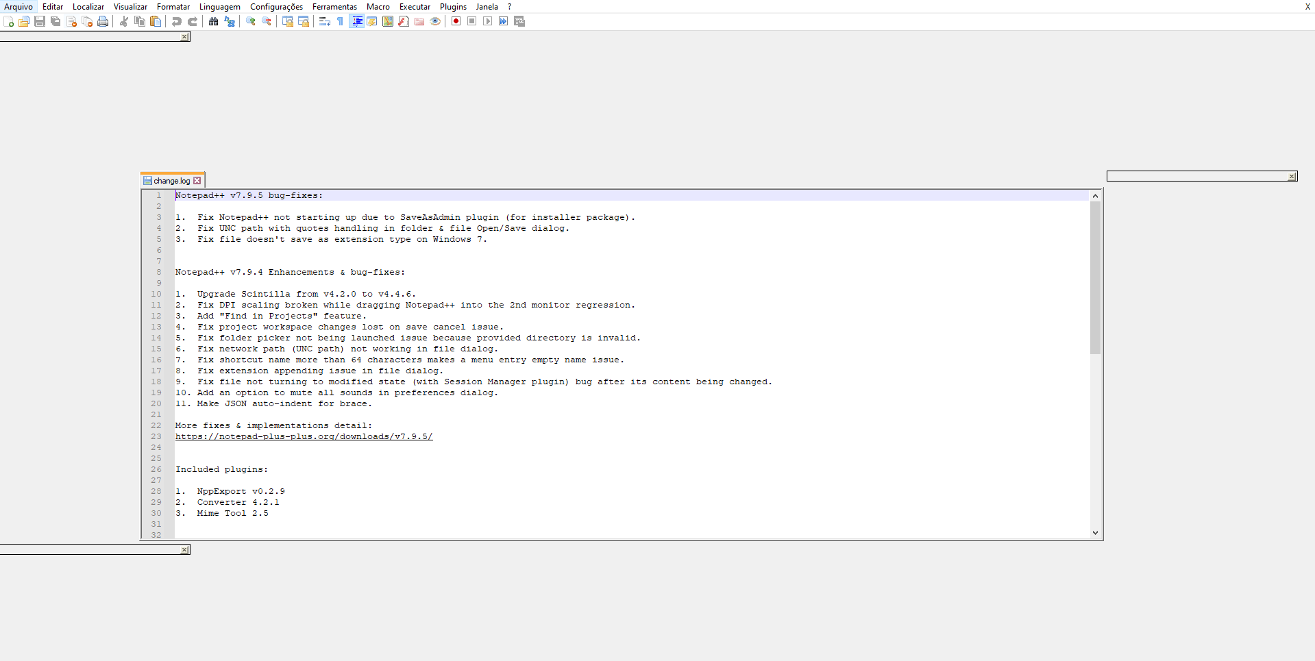 Interface display boxes that I cant remove Notepad++ Community