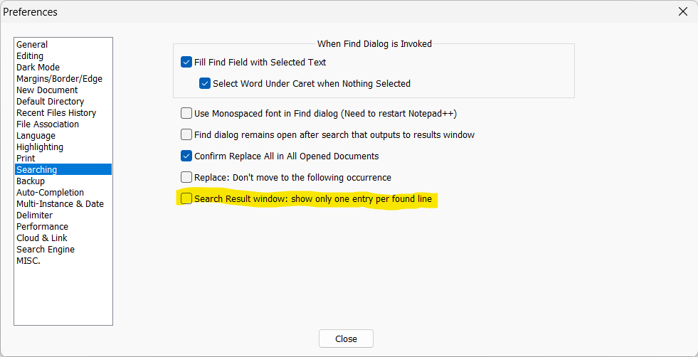 Find NULL Lines with RegEx Notepad++ Community