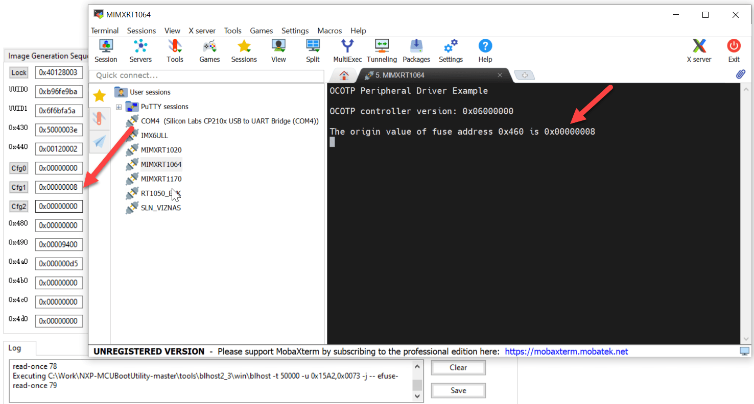 MIMXRT1064 boot from fuses internal QSPI flash NXP Community