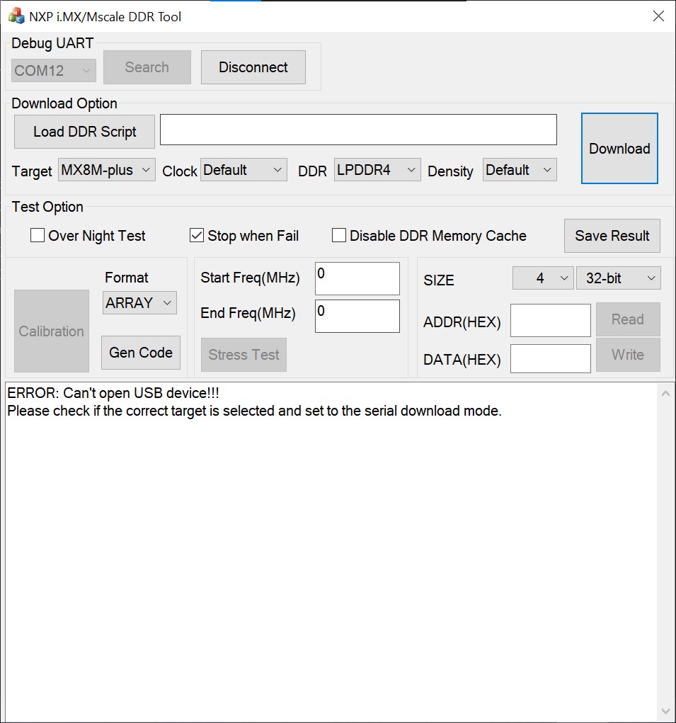NXP DDR test tool NXP Community