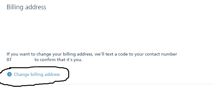 Manage my details cannot change address O2 Community