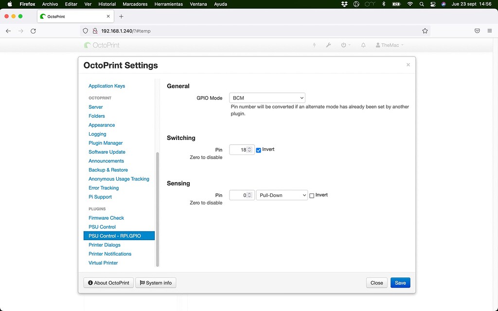 PSU Control (1.0.6) Plugins OctoPrint Community Forum