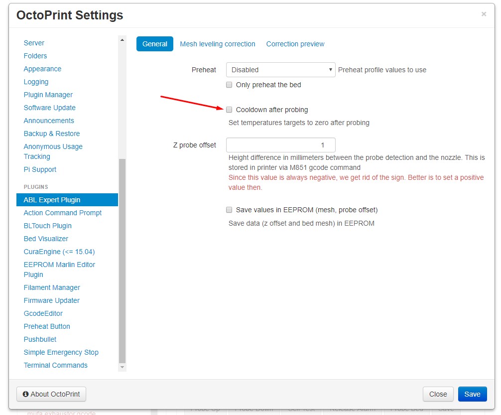Target heater temperature is reset to zero right before printing starts