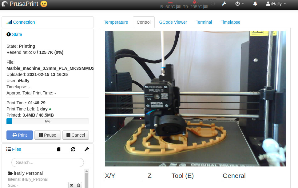 Octoprint with ESP32 with camera 22 by Dexter2478 General