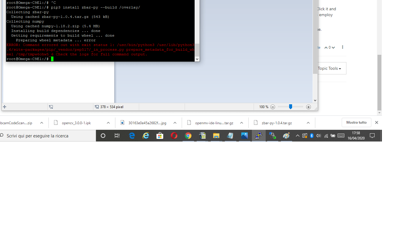 installation of zbar library in python Community