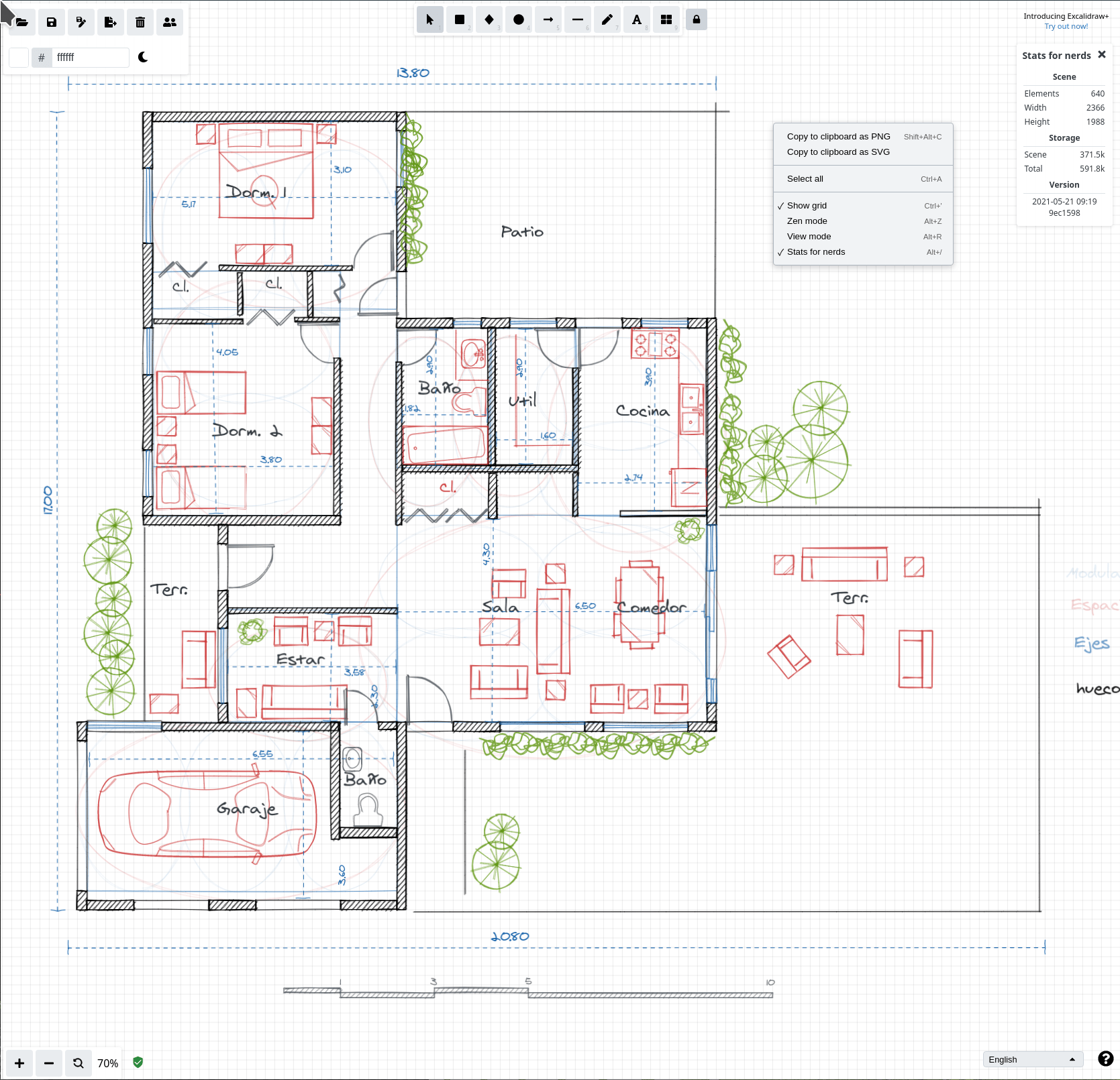 Excalidraw > Sweet Home 3D > Blender Archiviz — OSArch