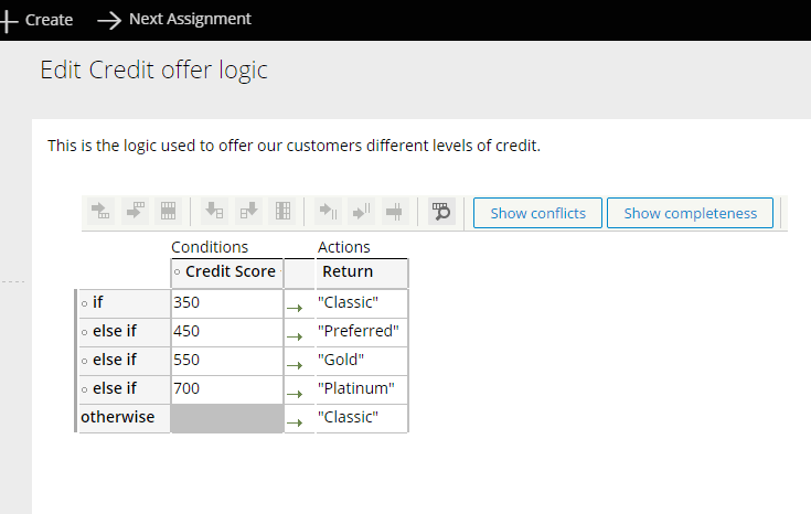 Decision Table Example In Pega Elcho Table