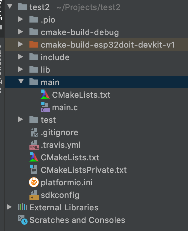 Newly generated espidf project doesn't build in CLion Development