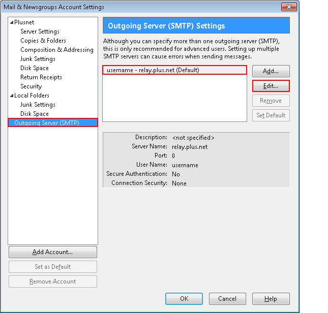 SeaMonkey Mail Set Up Guide Community