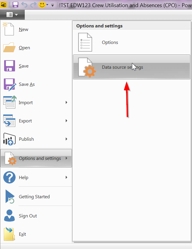 Solved How to replace Data Source for existing report? Microsoft