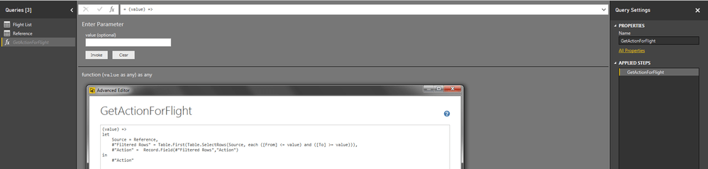 Power Query If x number is between x and y then "... Microsoft Power