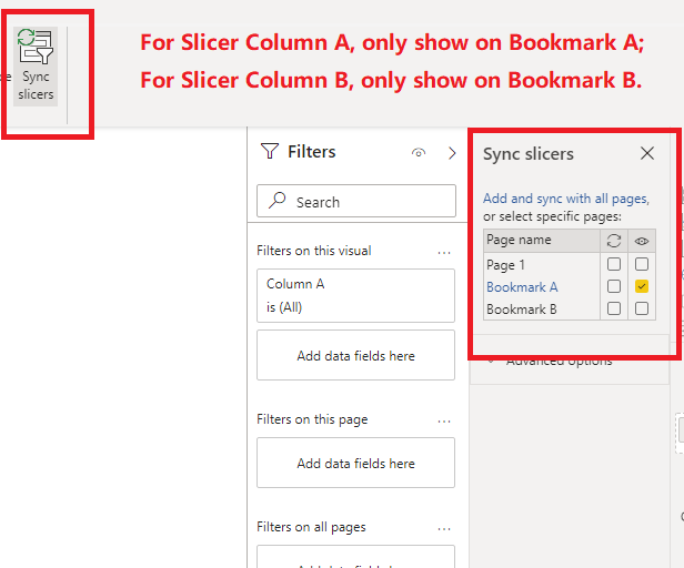 Solved Change column on the slicer with click of button Microsoft