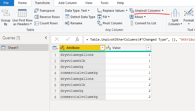 Solved Switch Column Based on a Parameter Value or Slicer
