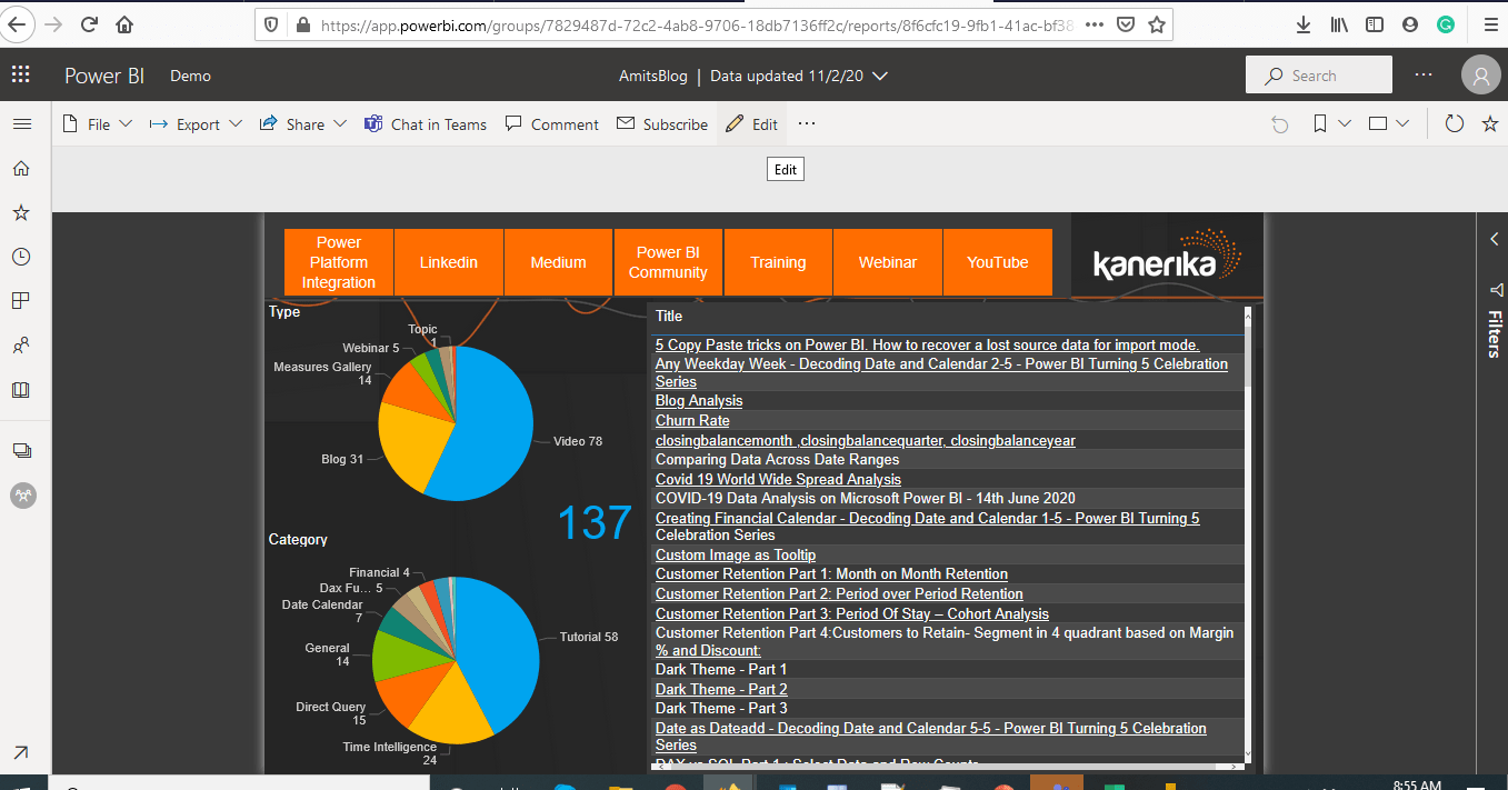 Can I use iPad Pro create chart report ? Microsoft Power BI Community