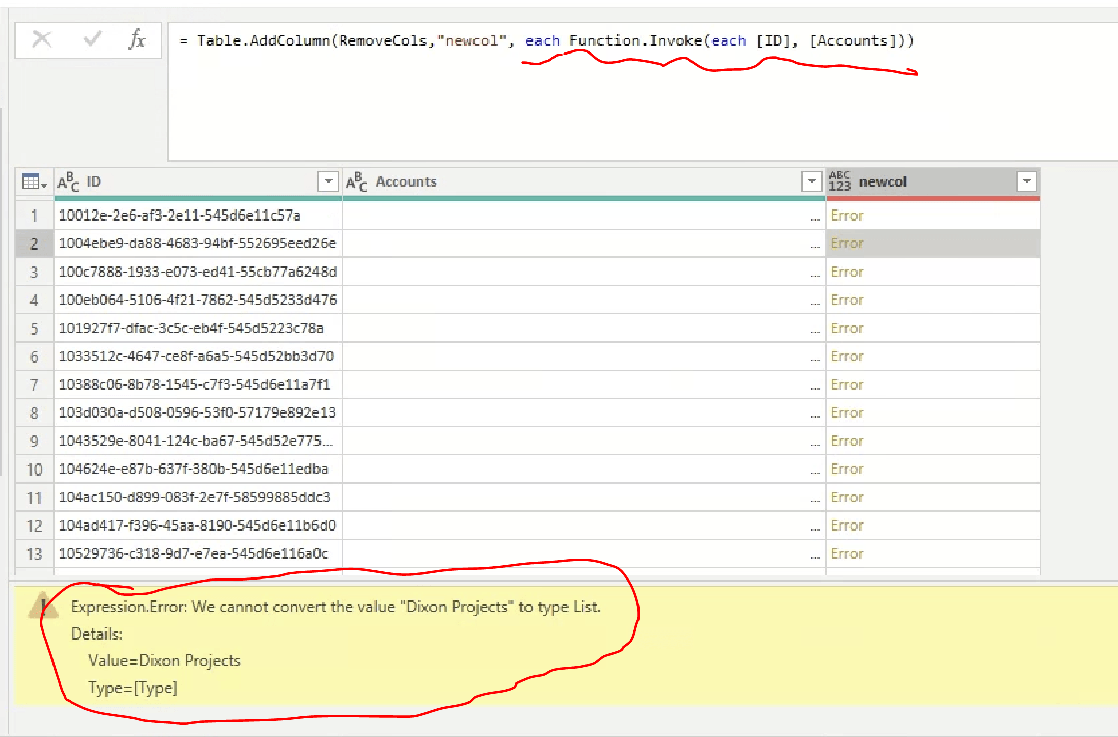 How to Perform Power Query (M) Drill down on all R... Microsoft Power